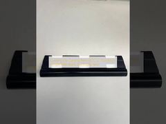 Части для литья на заказ Алюминиевый шнур с черным электрофорезом