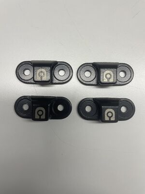 качество  Custom Stainless Steel Black Electrophoresis Laser Etched Casting Parts and Metal Sliders завод
